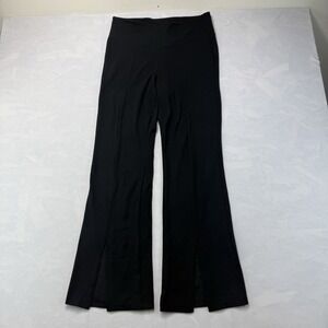 Danskin Women's Black Flare Yoga Pants High Rise Stretch Large